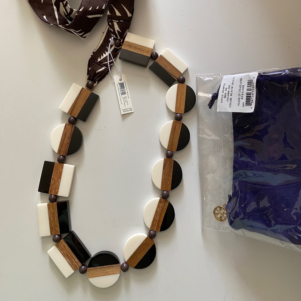 Tory Burch Long Necklace -Brand new with tag / dusty bag